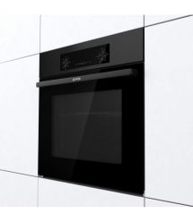 Gorenje Духовой шкаф электрический, 61л, A, дисплей, конвекция, черный