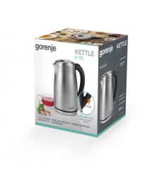 Gorenje Электрочайник 1.7л, металл, металл