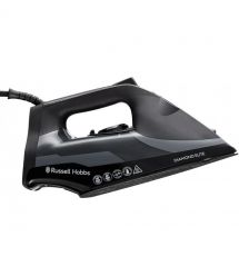 Russell Hobbs Утюг Diamond Elite, 3100Вт, 350мл, паровой удар -220гр, самоочистка от накипи, керам. подошва, черный