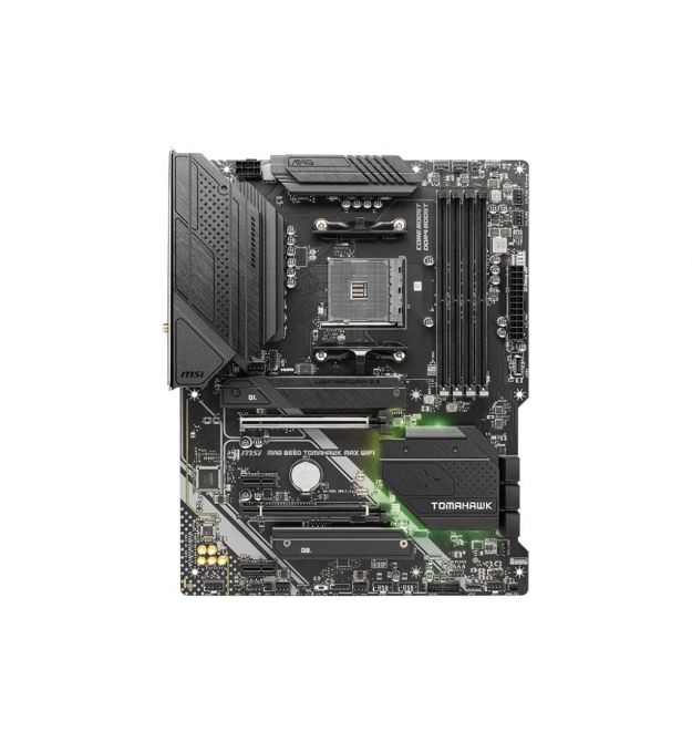 MSI Материнcкая плата MAG B550 TOMAHAWK MAX WIFI sAM4 B550 4xDDR4 M.2 HDMI DP WiFi BT ATX