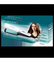 Remington Выпрямитель Shine Therapy, темп.режимов-10, 150-230С, дисплей, керамика, белый