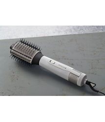 Remington Фен-щетка HydraLuxe, 1200Вт, режимов-3, ионизиция, хол. обдув, керамика, белый