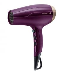 Remington Фен Your Style, 2300Вт, режимов-3, дифузор, насадка для прикорневого обьема, иониз-я, хол. обдув, фиолетовый