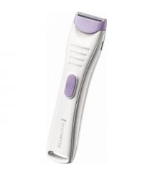Remington Триммер для тела и интимных зон Smooth&Silky, акум., насадок-2, для женщин, кейс , сталь, фиолетовый
