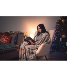 ARDESTO Плед Flannel 160х200см, 100% полиэстер, рождественские котики