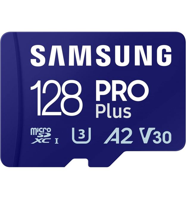 Samsung Карта памяти microSDXC 128GB C10 UHS-I R180MB/s PRO Plus