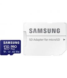 Samsung Карта памяти microSDXC 128GB C10 UHS-I R180MB/s PRO Plus