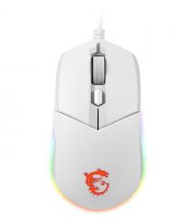 MSI Комплект клавиатура и мышь Vigor GK30 COMBO WHITE UA USB, EN/UKR/RU, RGB, белый