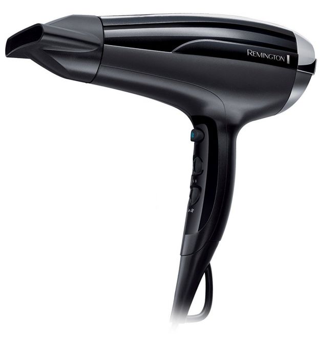 Remington Фен Pro-Air Shine, 2300Вт, режимов-3, дифузор,турмалиновая иониз-я, хол. обдув, черный