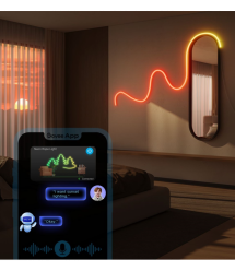 Govee Лента светодиодная умная H61D3 Neon Rope Light 2, 5м, RGBIC, WI-FI/Bluetooth, Белый