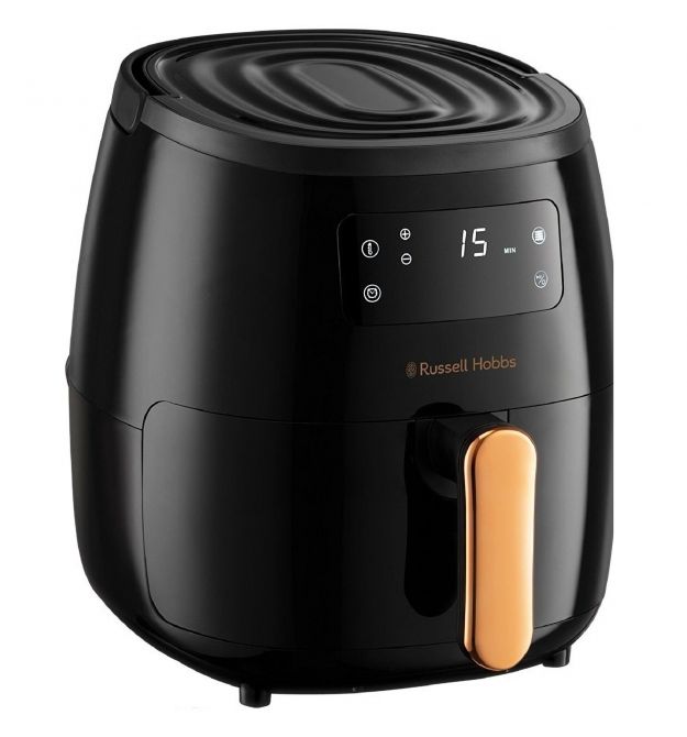 Russell Hobbs Мультипечь SatisFry Air Large, 1650Вт, чаша-5л, сенсорное управл., алюминий/пластик, черно-медный