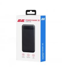 2E Аккумулятор портативный литий-ионный Power Bank 20000мАч, PD, QC 18Вт, черный