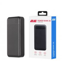 2E Аккумулятор портативный литий-ионный Power Bank 20000мАч, PD, QC 18Вт, черный