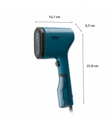 Tefal Отпариватель компактный Pure Pop, 1300Вт, 70мл, постоянный пар - 20гр, синий