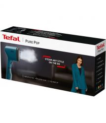 Tefal Отпариватель компактный Pure Pop, 1300Вт, 70мл, постоянный пар - 20гр, синий