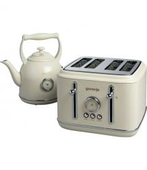 Gorenje Тостер 950Вт, функц. разморозки, автоотключение, пластик + металл, бежевый