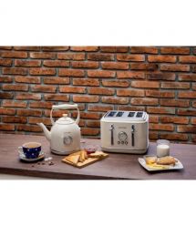 Gorenje Тостер 950Вт, функц. разморозки, автоотключение, пластик + металл, бежевый