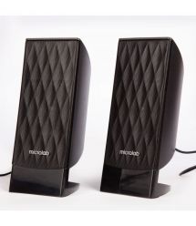 Microlab Акустическая система M-300 2.1, 38W, mini-jack, черный
