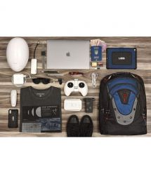 Wenger Рюкзак для ноутбука, Ibex 17", чёрно-синий