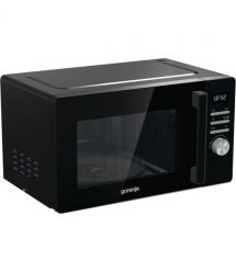 Gorenje Микроволновая печь, 23л, электр. управл., 800Вт, гриль, дисплей, черный