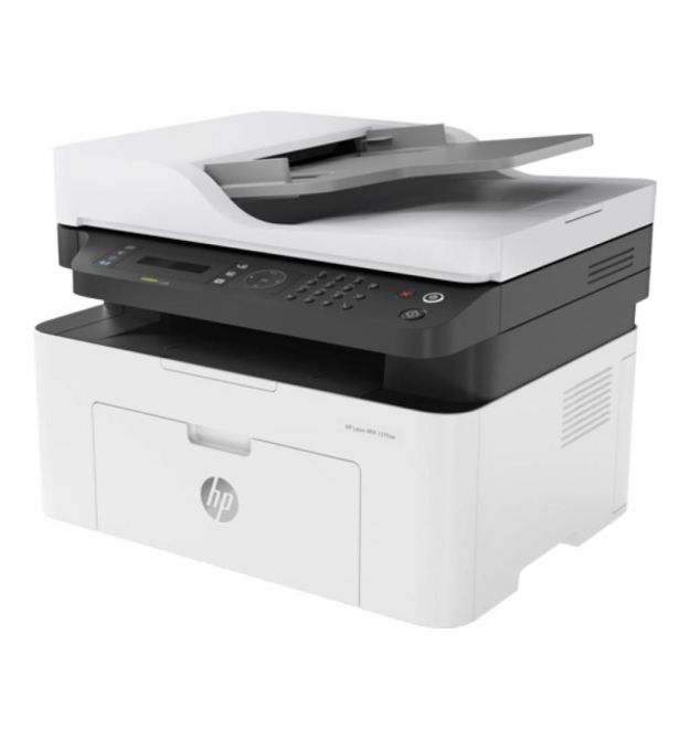 HP МФУ А4 ч/б Laser 137fnw с Wi-Fi
