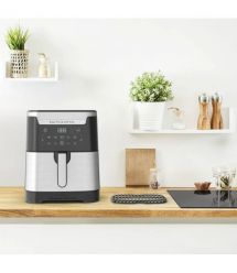 Tefal Мультипечь EasyFry&Grill XXL, 1830Вт, чаша-6.5л, сенсорное управл., 8 програм, пластик, серо-черный