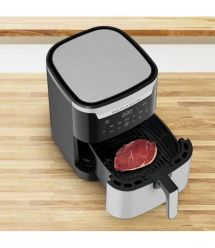 Tefal Мультипечь EasyFry&Grill XXL, 1830Вт, чаша-6.5л, сенсорное управл., 8 програм, пластик, серо-черный