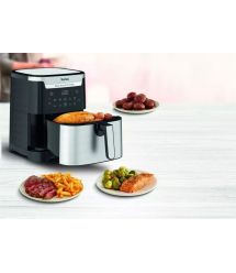Tefal Мультипечь EasyFry&Grill XXL, 1830Вт, чаша-6.5л, сенсорное управл., 8 програм, пластик, серо-черный