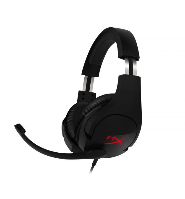 HyperX Гарнитура игровая Cloud Stinger, mini-jack/dual 3.5мм, 1.3м/1.7м, черно-красный