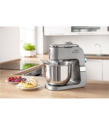 Sencor Кухонная машина Paul, 1500Вт, чаша-металл, корпус-металл, насадок-20, метал