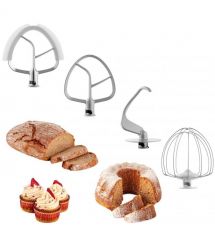 Sencor Кухонная машина Paul, 1500Вт, чаша-металл, корпус-металл, насадок-20, метал