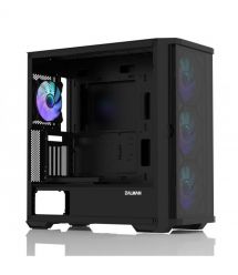 Zalman Корпус Z10 Duo, без БП, 2xUSB3.0, 1xUSB Type-C, 3x140mm ARGB fans, 1x120mm ARGB fans, TG Side Panel, EATX, Черный