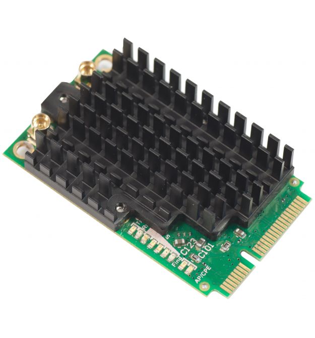 MikroTiK Wi-Fi адаптер High Power miniPCI-e card with MMCX connectors