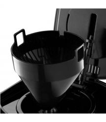 Russell Hobbs Кофеварка капельная Luna Stone, 1.5л, молотый, LED-дисплей, подогрев чашек, черно-серебристый