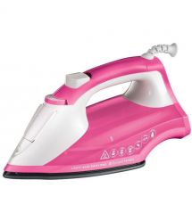 Russell Hobbs Утюг Light&Easy Pro, 2600Вт, 240мл, паровой удар -130гр, постоянный пар - 40гр, керам. подошва, бело-розовый