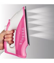 Russell Hobbs Утюг Light&Easy Pro, 2600Вт, 240мл, паровой удар -130гр, постоянный пар - 40гр, керам. подошва, бело-розовый