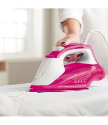 Russell Hobbs Утюг Light&Easy Brights Berry, 2600Вт, 240мл, паровой удар -115гр, постоянный па
