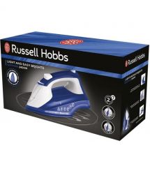 Russell Hobbs Утюг Light&Easy Brights Sapphire, 2600Вт, 240мл, паровой удар -115гр, постоянный п