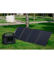 2E Портативная солнечная панель, 120 Вт зарядное устройство, DC, USB-С PD18W, USB-A 24W