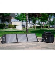 2E Портативная солнечная панель, 60 Вт зарядное устройство, DC, USB-С PD18W, USB-A 24W