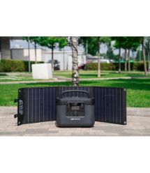 2E Портативная солнечная панель, 60 Вт зарядное устройство, DC, USB-С PD18W, USB-A 24W