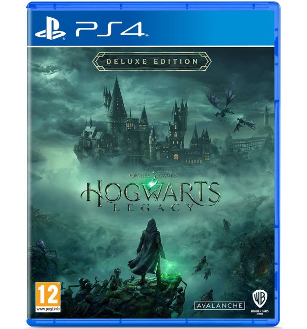 Games Software Hogwarts Legacy. Deluxe Edition [Blu-Ray диск] (PS4)
