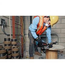 Bosch Пила дисковая GKM 18V-50 аккумуляторая, 2*18 В 5 Ач, 136 мм, 4250 об/мин, 2.2 кг