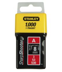 Stanley 1-TRA205T Скобы 8мм (1000шт.) (блистер)