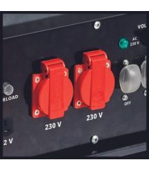 Einhell Генератор бензиновый TC-PG 65/E5, 230В/380В, 3.6кВт (макс. 6.51кВт), электростарт, 25л, 83кг