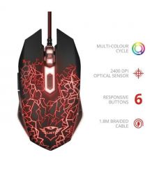 Trust Мышь GXT105 IZZA USB Black