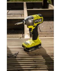 Ryobi Винтоверт импульсный ONE+ RID18X-0, бесщеточный, 18В (без АКБ и ЗУ)