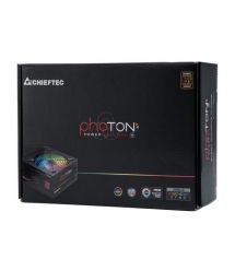 Chieftec Блок питания RETAIL Photon CTG-750C-RGB,12cm fan,a/PFC,24+8,4xPeripheral,6xSATA,4xPCIe