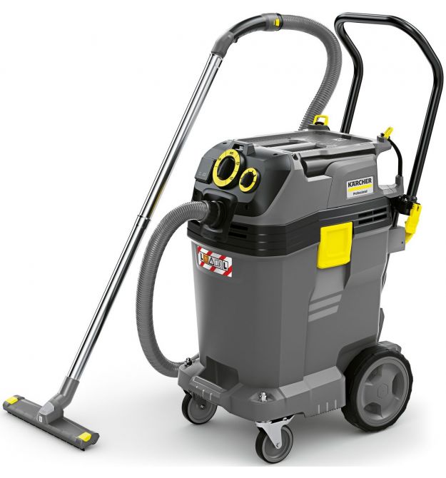 Karcher Пылесос профессиональный NT 50/1 Tact Te L, для сухой и влажной уборки, 1380Вт, 27.3кПа, 50л, 74 л/с, 18.3кг