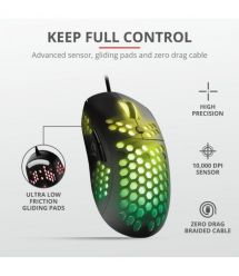 Trust GXT 960 Graphin Ultra-lightweight RGB Black